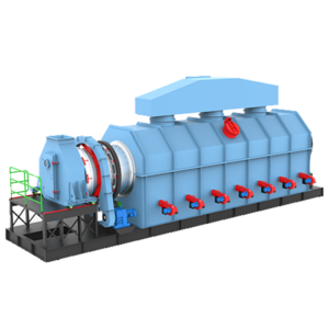 Horno metálico para hacer carbón